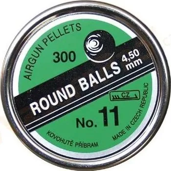 Vzduchovka Kovohutě Příbram Broky cal. 4,5 mm 300ks