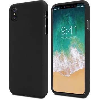 Pouzdro na mobilní telefon Mercury GOOSPERY Kryt Xiaomi Redmi 9 Soft Jelly Case Silicone černý