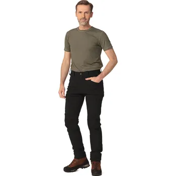 Pánské kalhoty TAGART Pánské lovecké kalhoty Tagart Cramp Pro Black 5 kapes. XL ČERNÁ