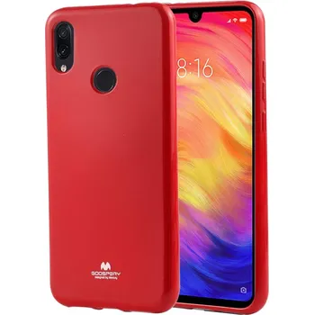 Pouzdro na mobilní telefon Mercury GOOSPERY Kryt Huawei P40 Lite Jelly Case Mercury Silicone červený