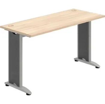 Kancelářský vozík HOBIS kancelářský stůl pracovní rovný - FE 1400, akát + doprava zdarma