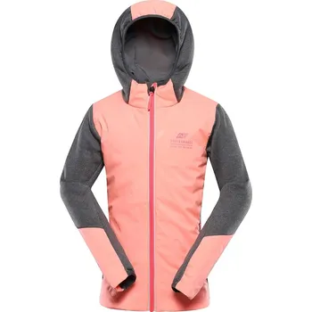 Dámská mikina Dětská mikina APLINE PRO Gomaro Neon Salmon 164-170