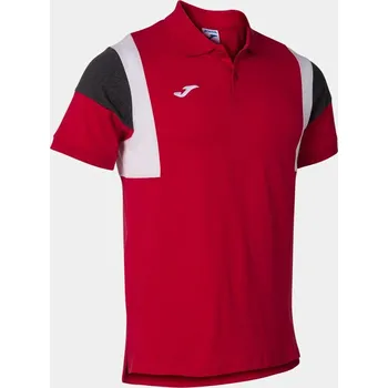 Chlapecké tričko Sportovní triko Joma Sleeve Polo Red XL