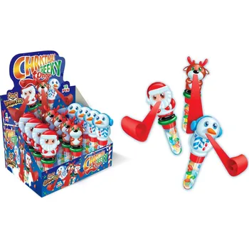 Žvýkačka DISKONT Vánoční hračka s cukrovinkou 5g