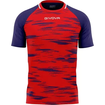 Sportovní triko GIVOVA Pixel red-blue XL