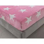 XPOSE® Mikroplyšové prostěradlo LÝDIE Exclusive - růžové 180x200 cm, Mikroplyš + Prodloužená možnost vrácení zboží do 50 dnů