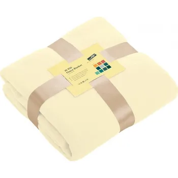 Plážová podložka Deka JN Fleece Blanket bílá