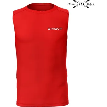 Pánské tílko Elastické tílko Givova Technical Corpus 1 Red M