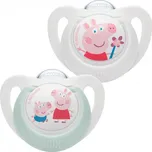 NUK Dudlík Star Disney Peppa Pig 0-6m (2ks)