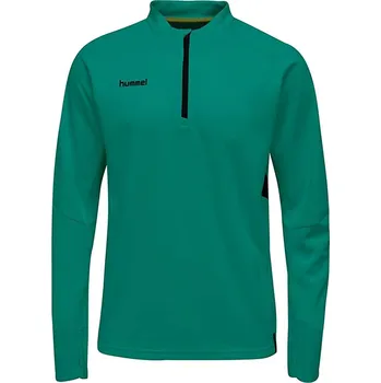 Pánská mikina Pánská mikina Hummel Tech Move Half Zip Green M
