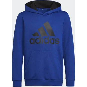 Dámská mikina Dětská mikina Adidas Jr Hoodie Royal Blue Black 140