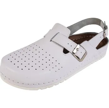 Dámská zdravotní obuv Buxa Dámská kožená obuv BZ121P - Bílá Velikost: 37