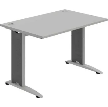 Kancelářský vozík HOBIS kancelářský stůl pracovní rovný - FS 1200, šedá + doprava zdarma