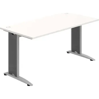 Kancelářský vozík HOBIS kancelářský stůl pracovní rovný - FS 1600, bílá + doprava zdarma