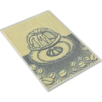 Utěrka Malý kuchyňský ručník 35x50 ZARA 450g Bábovka žlutošedá