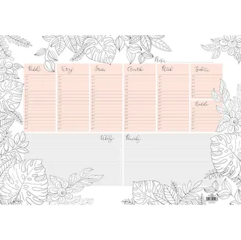 Psací podložka A3 univerzální stolní týdenní plánovací podložka, antistres