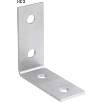 Tesařské kování Úhelník montážní MW ST41 90° L4 HDG-BPU
