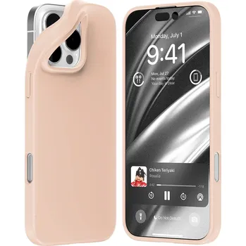 Pouzdro na mobilní telefon Mercury Ochranný kryt na iPhone 16 Pro MAX - Mercury, Soft Feeling Pink Sand