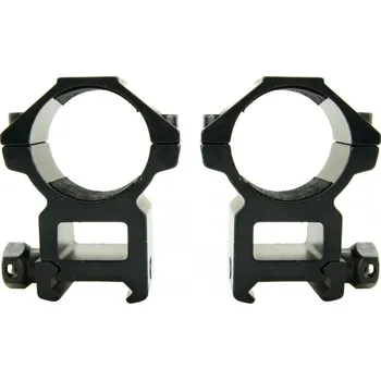 Puškohled Montáž dvoudílná 22mm / 25,4mm střední Raven