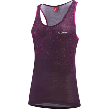 cyklistický dres Dámské cyklistické tílko Löffler Women Bike Racerback Top Vent Amethys 42