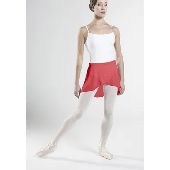 Dámská sukně Wear Moi,Zavinovací sukýnka ALEG, červená XS.S