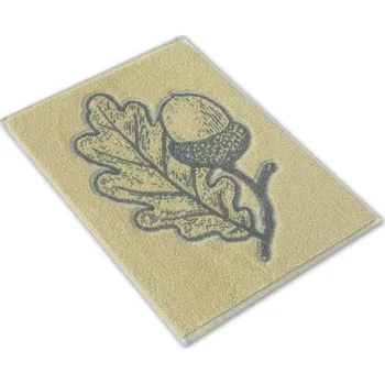 Ručník Malý kuchyňský ručník 35x50 ZARA 450g Žaludová větvička žlutošedá