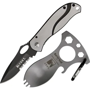Multifunkční nůž CRKT Pazoda EatN Tool Combo CR6490EC - nůž + multitool s příborem