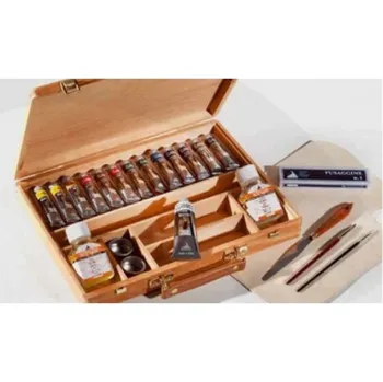 Olejová barva Sada olejových barev Maimeri Classico 074, 13 x 20 ml + 60 ml běloba