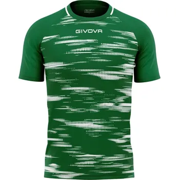 Chlapecké tričko Sportovní triko GIVOVA Pixel green-white L