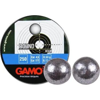 Vzduchovka Kulaté broky Gamo Round Bola cal. 4,5mm 250ks