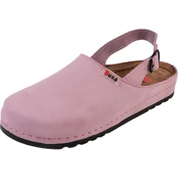 Dámská zdravotní obuv Buxa Dámské kožené sandály BZ125P - Růžová nubuk Velikost: 36