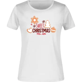 Dámské tričko Dámské triko JM Sweets white XL