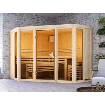 Sauna LANIT PLAST, s.r.o. finská sauna KARIBU ALCINDA (2503) LG4210