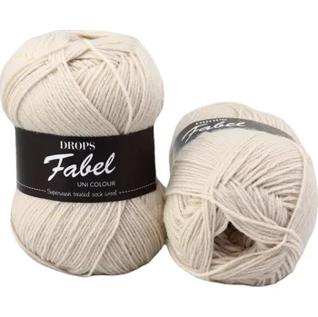 Příze Drops Fabel UNI 121 krémová