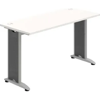 Kancelářský vozík HOBIS kancelářský stůl pracovní rovný - FE 1400, bílá + doprava zdarma