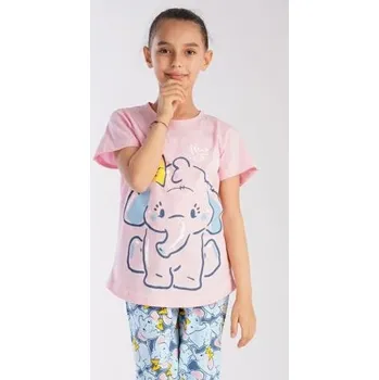 Chlapecké pyžamo Dětské pyžamo kapri Vienetta Secret Slůně světle lososová 15 - 16