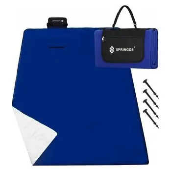 Pikniková deka Pikniková deka 200x150 cm, modrá SPRINGOS PM038