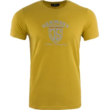 Pánské triko Jimmy Sanders Yuri Mustard Men L