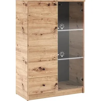 Knihovna ADRK Evi 80 cm Dub artisan