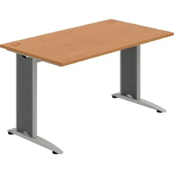 Kancelářský vozík HOBIS kancelářský stůl pracovní rovný - FS 1400, olše + doprava zdarma