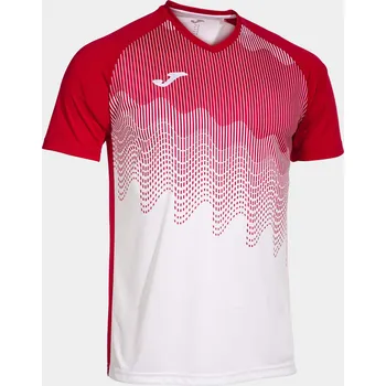 Chlapecké tričko Pánské triko JOMA TIGER VI White-Red 2XL