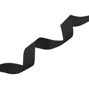 Lemovka bavlněná černá 30 mm, metráž