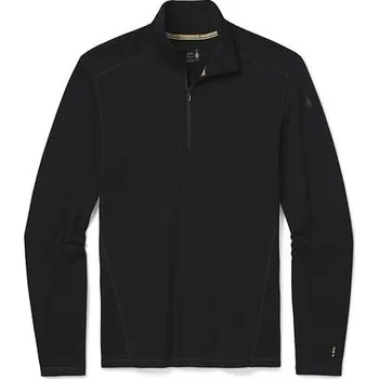 Pánské termo spodní prádlo Tričko SMARTWOOL M CLASSIC THERMAL MERINO BL 1/4 ZIP B Man velikost XXL