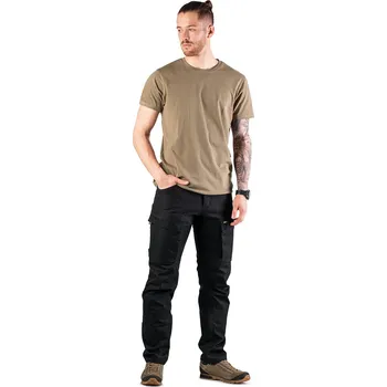 Pánské kalhoty TAGART Pánské lovecké kalhoty Tagart 4Track Black z odolného materiálu L ČERNÁ