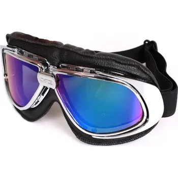 Motocyklové brýle TXR Štýlové okuliare Aviator s irídiovými sklami