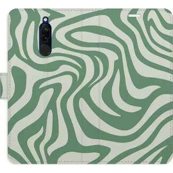 Pouzdro na mobilní telefon Flipové pouzdro iSaprio - Zebra Green 02 - Xiaomi Redmi 8