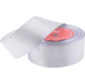 Stuha Paper Design Saténová stuha 38mm/32m stříbrná