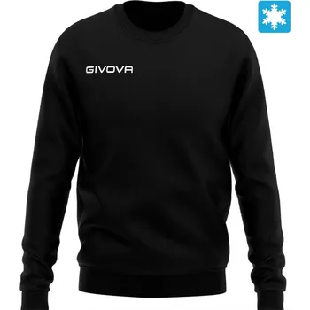 pracovní mikina Mikina Givova Sweatshirt Felpa black XS
