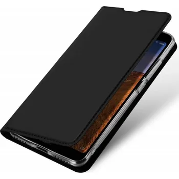Telefonní příslušenství Pouzdro Realme C55, kožené Dux Ducis Skin Pro černé