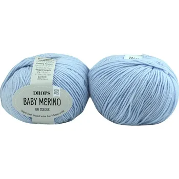 Drops Baby Merino 24 světle modrá